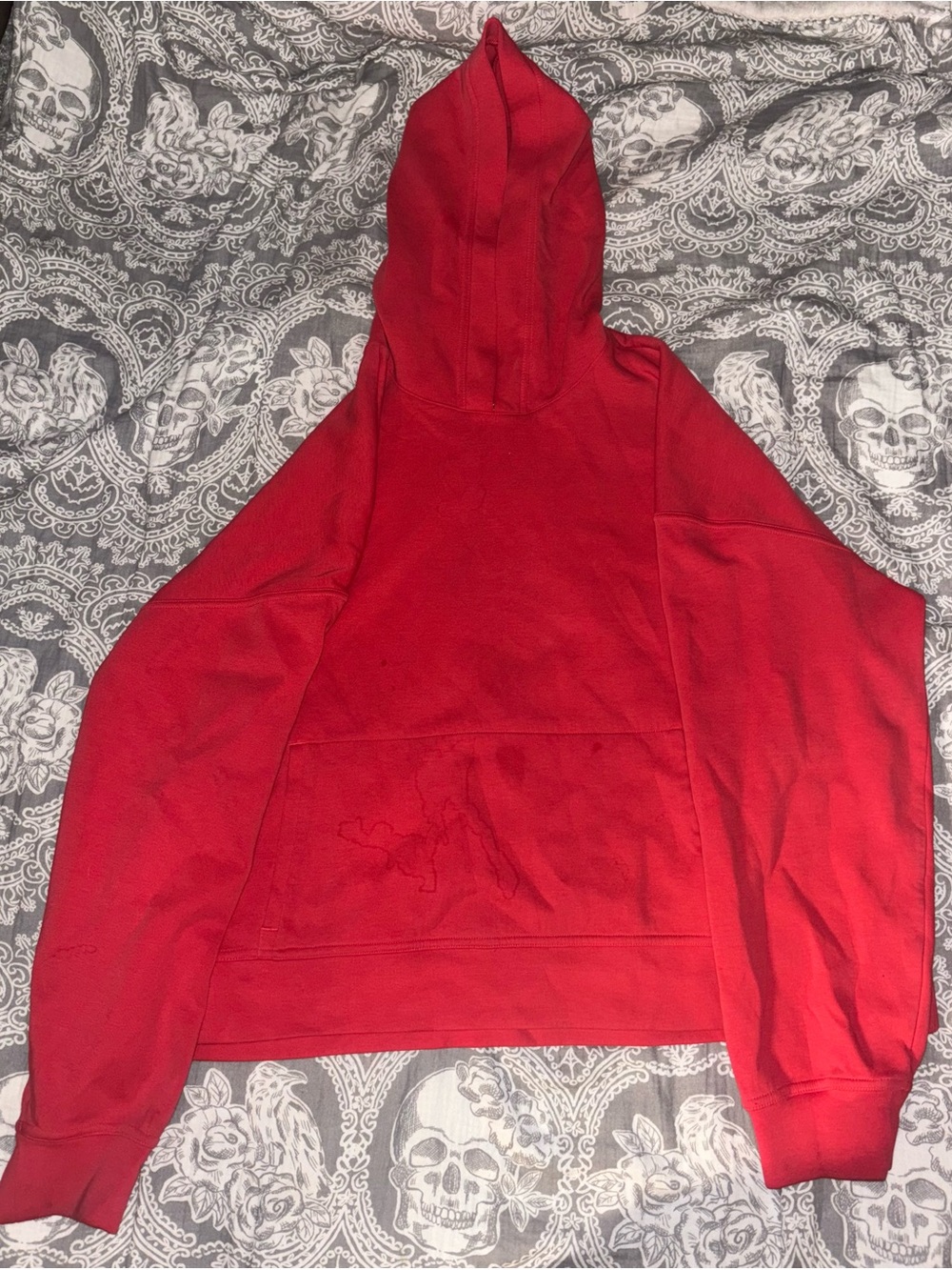 tek gear Red Pullover Hoodie